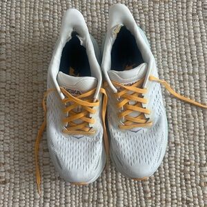 Hoka Clifton 8 White Running Walking Shoes Size 8